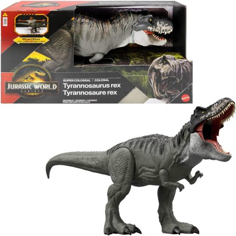 Mattel Jurassic World: Die Wiedergeburt – Supercolossal T-Rex