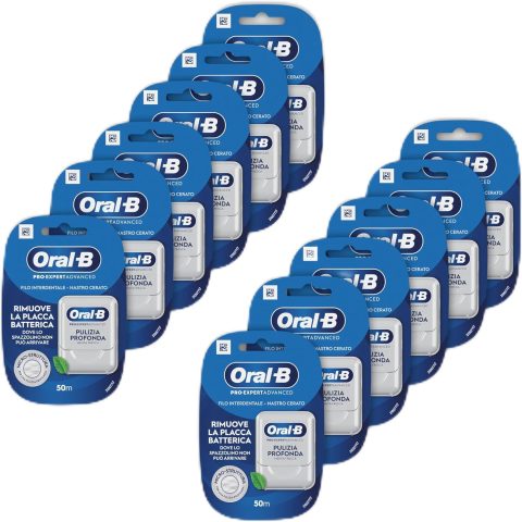 Oral-B Pro-Expert Advanced Zahnseide 50 m (12er-Pack)